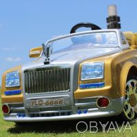 Детский электромобиль Rolls-Royce Ghost 6666:

1 x Аккумулятор 12V / 7A или 2x. . фото 2