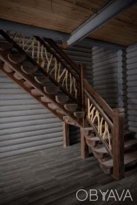 Компания Fortress производит и осуществляет монтаж деревянных лестниц различных . . фото 3