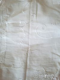 Блузки из льна две белые и одна бежевая. Все одинакового фасона и размера, все п. . фото 3