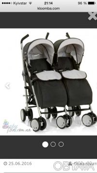 Hauck Torro Duo - коляска для двойни или погодок. Для деток с рождения до 3-х ле. . фото 4