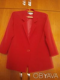 Продам женский красный пиджак, состояние очень хорошее, как новый, одевался всег. . фото 6