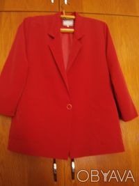 Продам женский красный пиджак, состояние очень хорошее, как новый, одевался всег. . фото 7