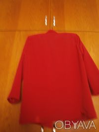 Продам женский красный пиджак, состояние очень хорошее, как новый, одевался всег. . фото 5