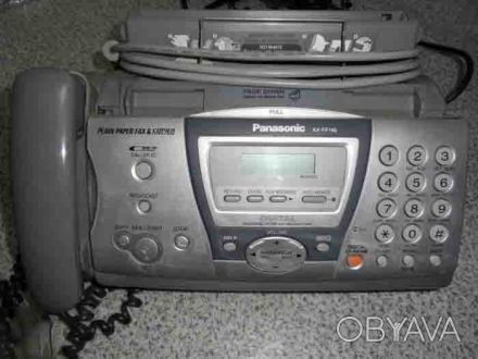 телефон\факс Panasonic KX-FP148 б\у серый цвет, есть новые запакованные фирменны. . фото 1