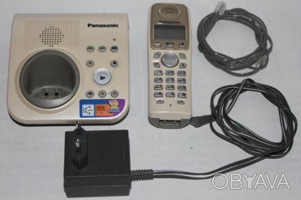 Достался в наследство радиотелефон с автоответчиком Panasonic KX-TG7227UA. Внешн. . фото 1