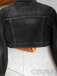 Куртка джинсова Crest THE COLLECTION коротка, жіноча, нова.
Розмір:46/48.
Довж. . фото 3
