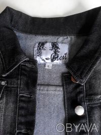 Куртка джинсова Crest THE COLLECTION коротка, жіноча, нова.
Розмір:46/48.
Довж. . фото 4