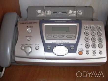 Компактный факс на обычной бумаге с функцией факса, копирование, телефона, автоо. . фото 1