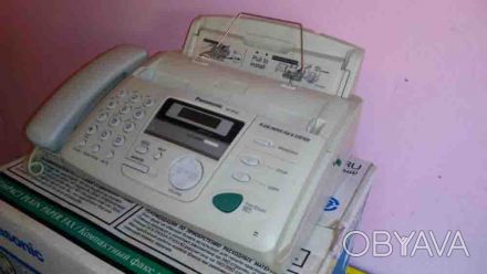 Продам телефон факс Panasonic KX-FO153RU, в рабочем состоянии, требует замены ко. . фото 1