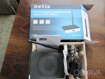 Роутер Маршрутизатор Netis WF2411R 150Мбит поддержка IPTV  гарантия 1 месяц бесп. . фото 1
