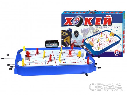 Настольная игра "Хоккей".

Игра изготовлена из качественного пластика, предназ. . фото 1