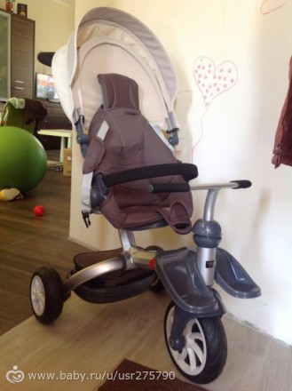 MODI T-600 - 6 в 1 коляска и велосипед детский трехколесный
- Облегченная констр. . фото 7