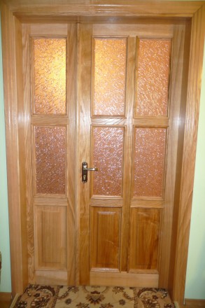 Двері міжкімнатні, ексклюзивні з цінних порід дерева.. . фото 3