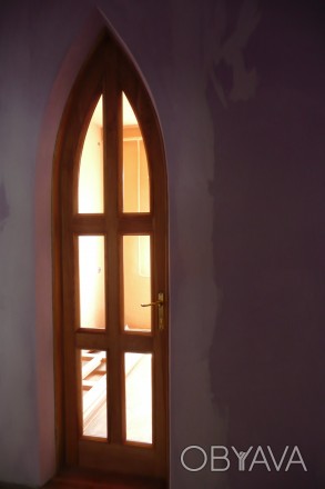 Двері міжкімнатні, ексклюзивні з цінних порід дерева.. . фото 1