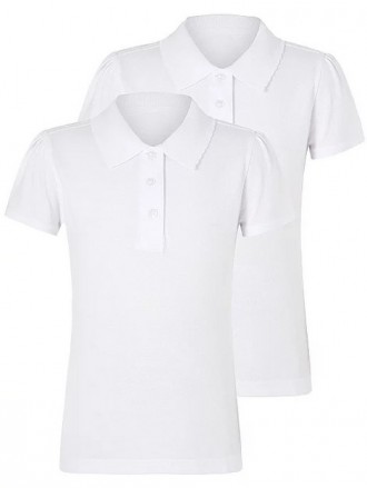 Школьная рубашка - поло George (Англия).

Размер: 128/135(8-9лет), 135/140(9-1. . фото 2