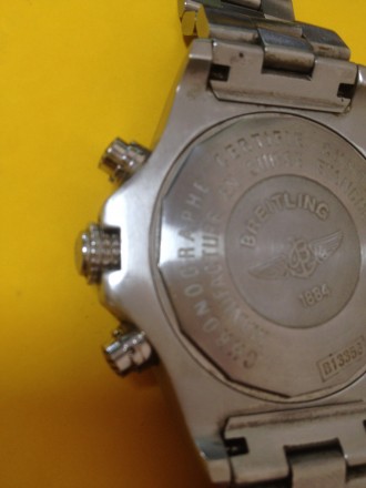 Часы Breitling 1884 CHRONOMETRE нужен ремонт ремешка не очень сложный. И замена . . фото 5