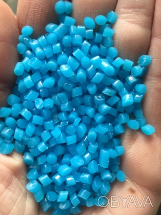 Высококачественная гранула ПЭвд (полиэтилен высокого давления) голубая изготовле. . фото 1