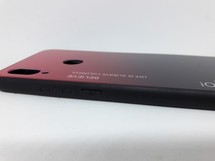 Роскошный чехол силикон TPU c закаленным стеклом для Xiaomi Redmi Note 7, 7 pro. . фото 5