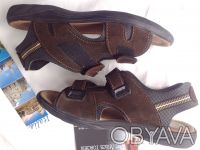 Туфли- ботинки натур коричневая замша, привезены из Италии для себя; известная ф. . фото 5