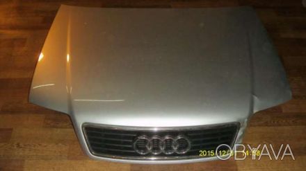Продам капот с замком обшивкой и решеткой Audi A6 C5 2.5 tdi 98-2000 г оригинал . . фото 1