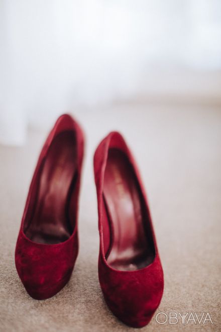 продам туфли Antonio Biaggi бардового цвета,замшевые,б.у,в идеальном состоянии,к. . фото 1