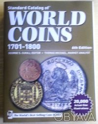Каталог всіх  монет  всіх країн всього світу. 1701-1800 рр.
 Краузе.(останнє ви. . фото 2
