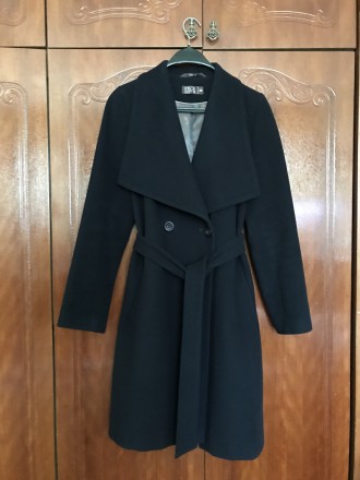 Модное пальто для девушки темно-синего цвета украинского производителя SEASON. О. . фото 2