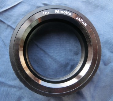 Адаптер позволяет пользоваться объективами с хвостовиками Т на камерах Minolta M. . фото 2