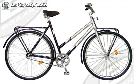 Велосипед «ВОДАН» дорожный усиленный на овальных трубах, колеса 28 дюймов, порош. . фото 4