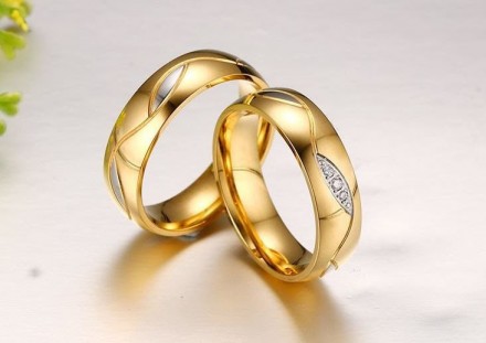 Материал ювелирный сплав Цена указана за одно кольцо
Покрытие золото 18 К
Вставк. . фото 6