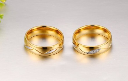 Материал ювелирный сплав Цена указана за одно кольцо
Покрытие золото 18 К
Вставк. . фото 8