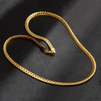 Материал ювелирный сплав
Покрытие золото 18 К
Длина 50 см
Ширина 5 мм
. . фото 3