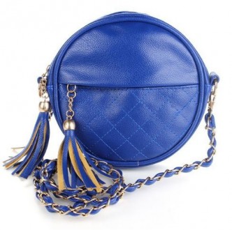 Сумка женская синяя код 3-217. Запорожье. фото 1