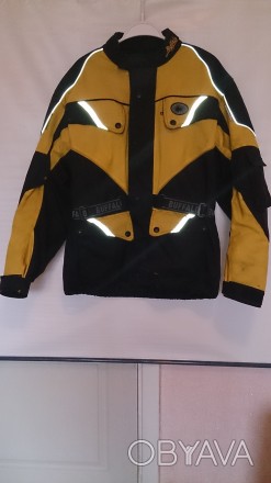 Текстильная мото куртка Bufaio в идеальном состоянии 
Есть подстежка 
Защита п. . фото 1