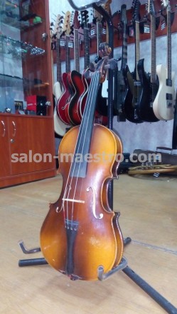 (01\0362) Редчайшая скрипка 3\4 Antonius Stradivarius Cremonsis Производитель: Ч. . фото 4