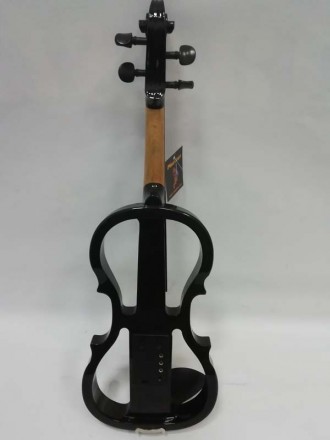 Данная электроскрипка изготовлена из ели и клена, а колки и накладка из черного . . фото 7