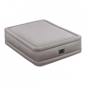 Двуспальная надувная кровать серии Foam Top Airbed изготовлена по технологии Fib. . фото 2