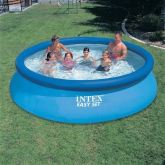 Третий по размеру наливной бассейн серии Easy Set Pool - диаметр 366 см. intex 2. . фото 2