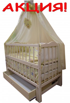 Комплект "всё для новорожденного": Коляска Вайпер + кроватка маятник "малыш"+ по. . фото 6