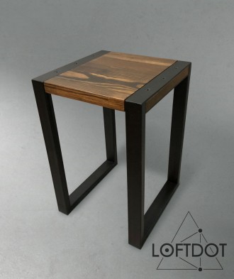 Табурет-подставка в стиле Loft.

Данная мебель сочетает в себе практичный, сти. . фото 2
