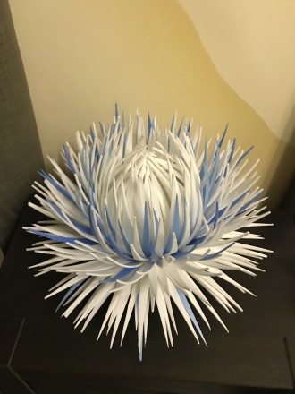 Светильник-цветок из изолона, безопасного, гипоалергенного материала, из которог. . фото 11
