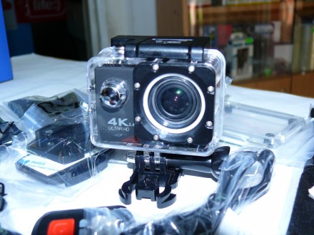Экшен камера V60-S RF 4K, WiFi, вес 60 гр, 2 дюйма ЖК-дисплей , 320 х 240 пиксел. . фото 10