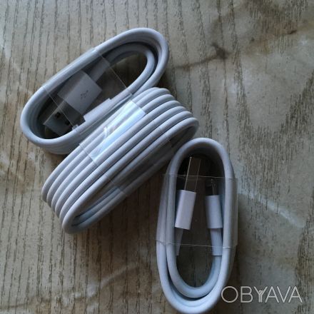 Абсолютно новые оригинальные зарядные Lightning cable («лайтнинг» кабель для зар. . фото 1