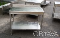 Продам бу столы из нержавеющей стали для заведений общественного питания. Столы . . фото 3