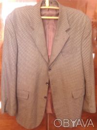 Продам б/у классический мужской пиджак ТМ "Elen" (Италия) серого цвета, размер X. . фото 5