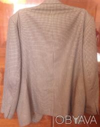 Продам б/у классический мужской пиджак ТМ "Elen" (Италия) серого цвета, размер X. . фото 3