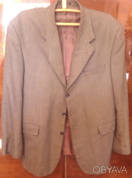 Продам б/у классический мужской пиджак ТМ "Elen" (Италия) серого цвета, размер X. . фото 1