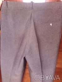 Продам б/у классические мужские летние брюки ТМ "Alganro" (Турция) серого цвета,. . фото 6