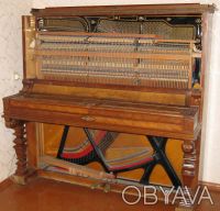 Немецкое старинное пианино E.Müller (BERLIN) - антиквариат, в рабочем состоянии.. . фото 7