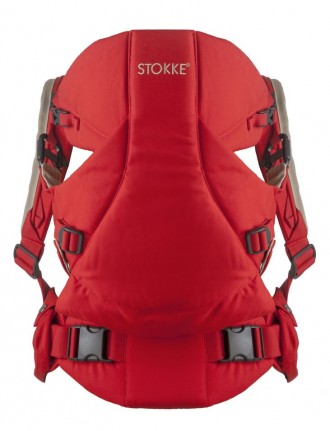 Рюкзак Stokke MyCarrier Front красного цвета, в отличном состоянии, как новая, и. . фото 2